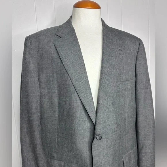 Vintage Brooks Brothers Makers Gray SUIT - Picture 2 of 12